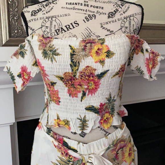 Kiwi & Punch Pants - Kiwi & Punch 2 pc Pant set w/ cuff sleeves